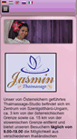 Mobile Screenshot of jasminthaimassage.com
